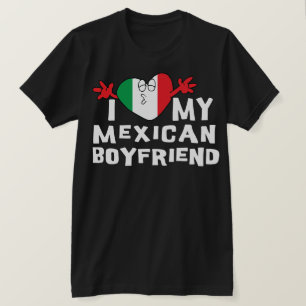 J'aime mon T-shirt mexicain d'ami