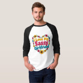 J'Aime Mon T-Shirt Sassy Girlfriend (Devant entier)