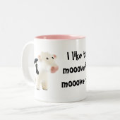 J'aime mooover ça mooover ça ... mug à thé anglais (Devant gauche)