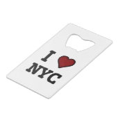 J'aime NYC cœur (Dos Angle)