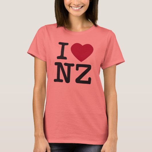 J'aime NZ T-SHIRT (Devant)