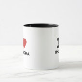 J'aime Oklahoma Mug (Centre)