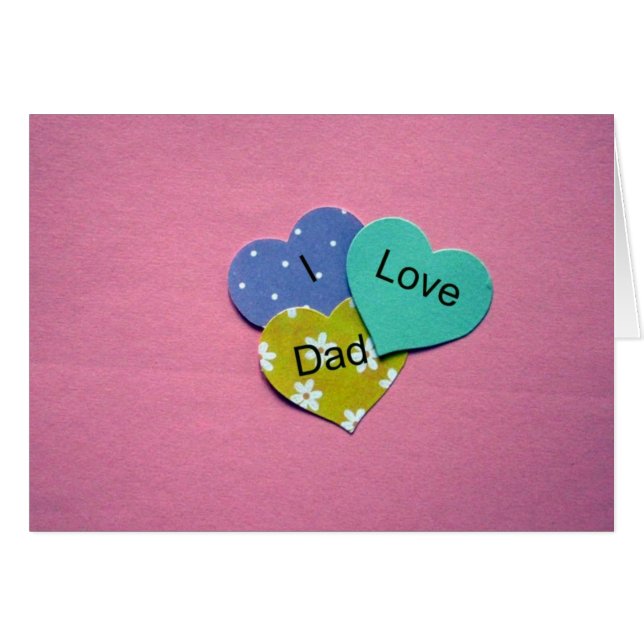 J'aime papa ! (Devant horizontal)