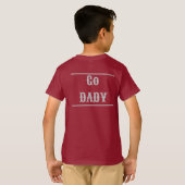 "J'aime Papa" T-Shirt Marron Enfant | Douce Fête d (Dos entier)