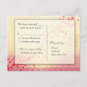 J'aime Paris au printemps - Carte RSVP (Dos)