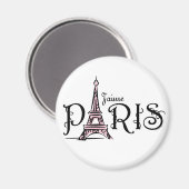 J'aime Paris Magnet (Recto/Verso)