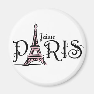 J'aime Paris Magnet Magneet