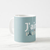 J'aime Paris Mug (Devant gauche)