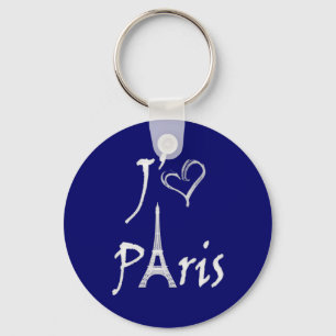 j'aime Paris Sleutelhanger