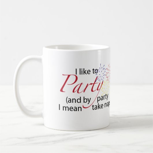 J'aime Party la tasse (Gauche)