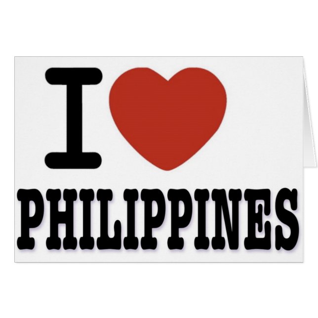 J'AIME PHILIPPINES (Devant horizontal)