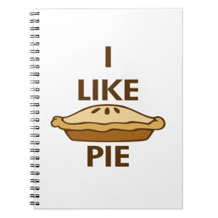 J'Aime Pie Spiral Carnet Lié