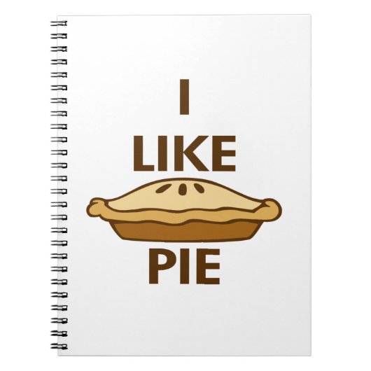 J'Aime Pie Spiral Carnet Lié (Devant)