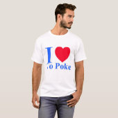 J'aime pousser le T-shirt (Devant entier)