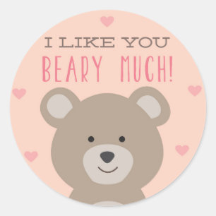 J'Aime Que Vous Ayez Beaucoup Sticker Valentine