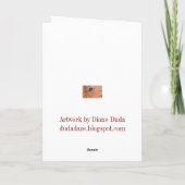 J'aime que vous m'aimiez - la carte de voeux (Dos)