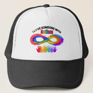 J'AIME QUELQU'UN AVEC CASQUETTE AUTISME