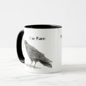 J'aime Ravens Mug (Devant gauche)
