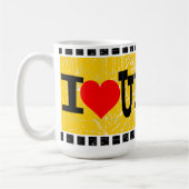 J'aime Royaume-Uni - Mugs (Gauche)