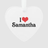 J'aime Samantha (devant)