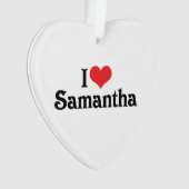 J'aime Samantha (devant)
