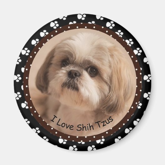 J'aime Shih Tzus Magnet (Devant)