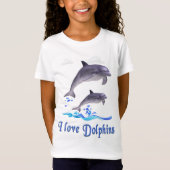 J'aime T-shirt Dolphins (Devant)