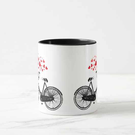 J'aime tellement le vélo que je m'amuse Citer Mug (Centre)