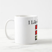 J'Aime... Thé noir avec 2 édulcorants Café Mug (Gauche)