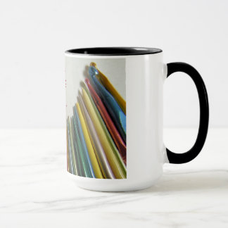 J'aime tricoter et fais du crochet la tasse