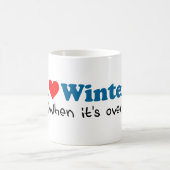 J'aime un hiver où il est au-dessus de tasse drôle (Centre)