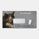 J'aime une tortie Feline Chat Tortie Tortitude (Clavier et souris)