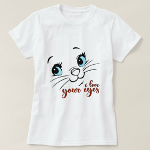 J'Aime Vos Yeux, T-shirt Chat