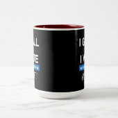 "J'AIME VOTER... D'ACCORD !" Mug (Centre)