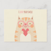 J'Aime Votre Carte Postale Smile (Devant)