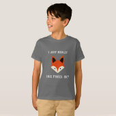 J'Aime Vraiment Foxes Ok T-Shirt (Devant entier)