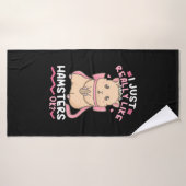 J'Aime Vraiment Hamsters Ok (Serviette de bain)