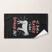 J'Aime Vraiment Les Dons (Serviette à main)