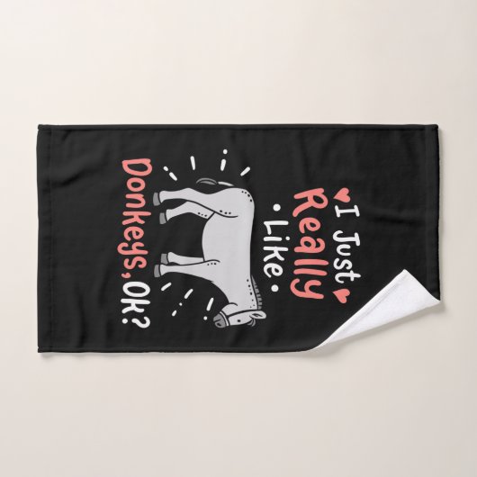 J'Aime Vraiment Les Dons (Serviette à main)