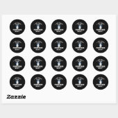 J'Aime Vraiment Les Stickers Citation Pingouins (Feuille)