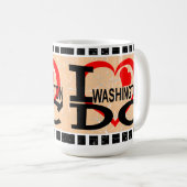 J'aime Washington D.C - Mugs (Devant droit)