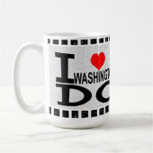 J'aime Washington D.C - Mugs (Gauche)