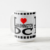 J'aime Washington D.C - Mugs (Devant gauche)