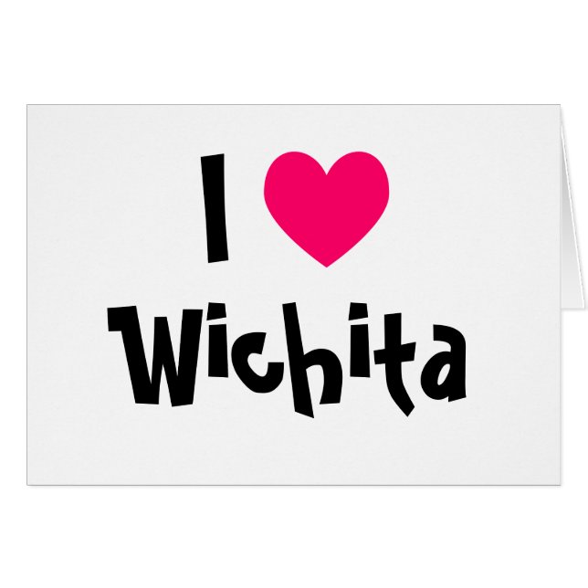 J'aime Wichita (Devant horizontal)