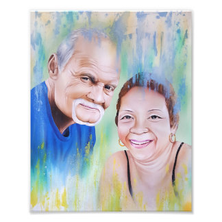 Jaime y Cuqui Foto Afdruk