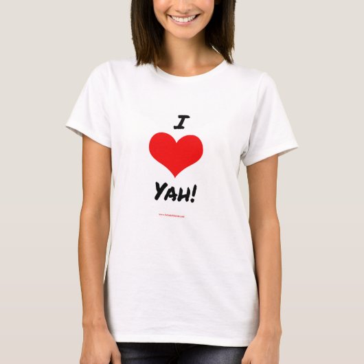 J'aime Yah ! T-shirt (Devant)