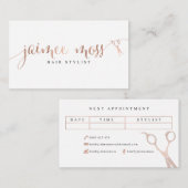 Jaimee Moss Visitekaartjes (Voorkant / Achterkant)