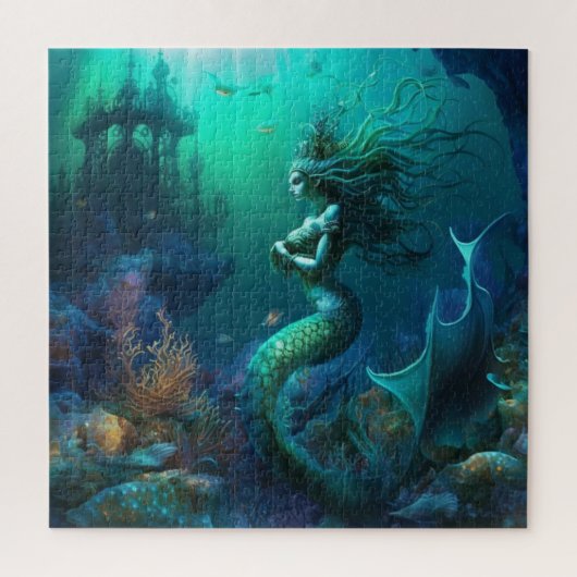 "J'aimerais être sous la mer" Puzzle (Vertical)