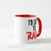 J'aimerais piller Barbarian Mug (Devant droit)