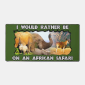 J'Aimerais Plaire À African Safari Wildlife Collec (Recto)